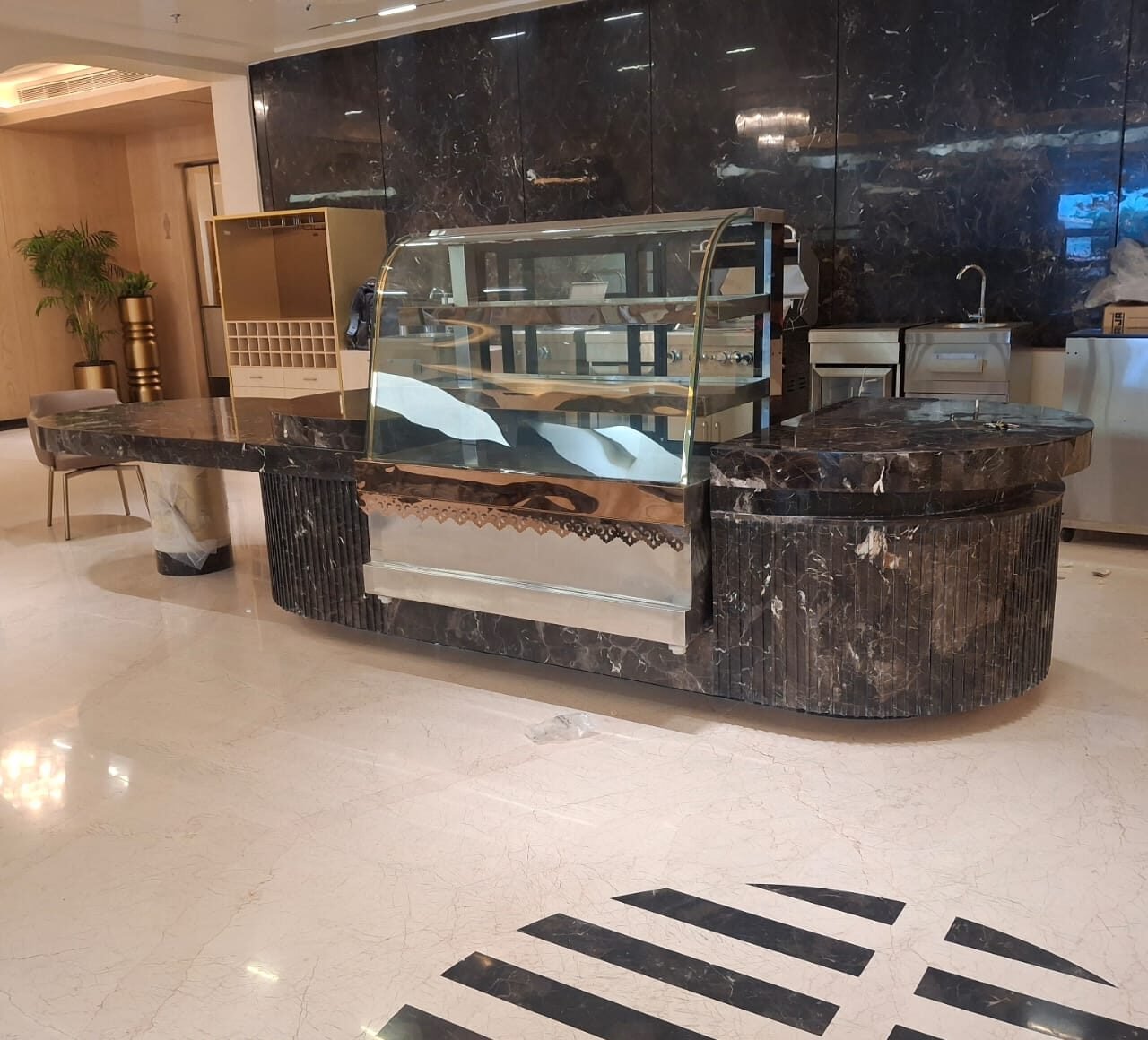 Bar Counters customised furniture bar counter with backery unit